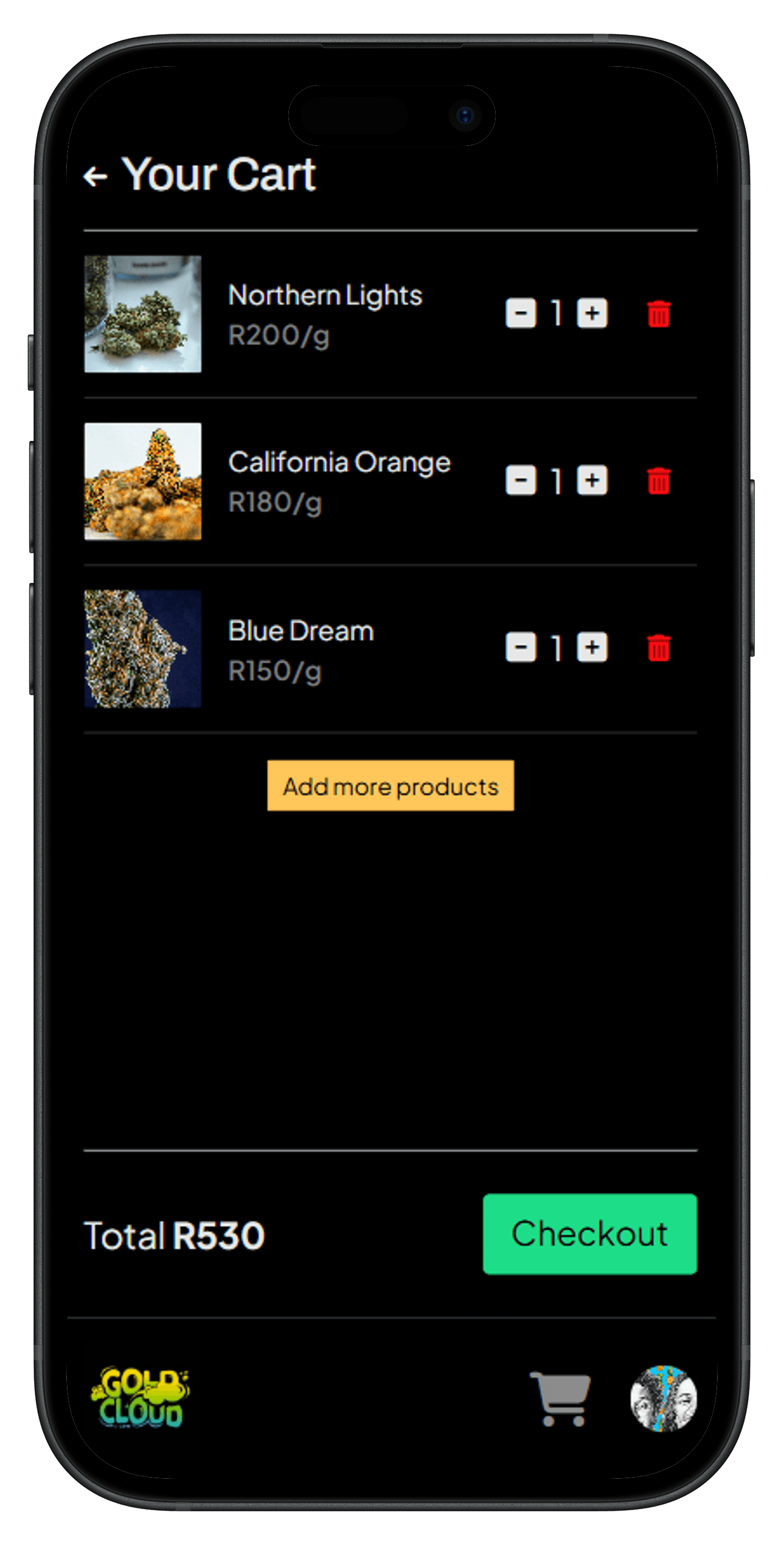 Gold Cloud Project